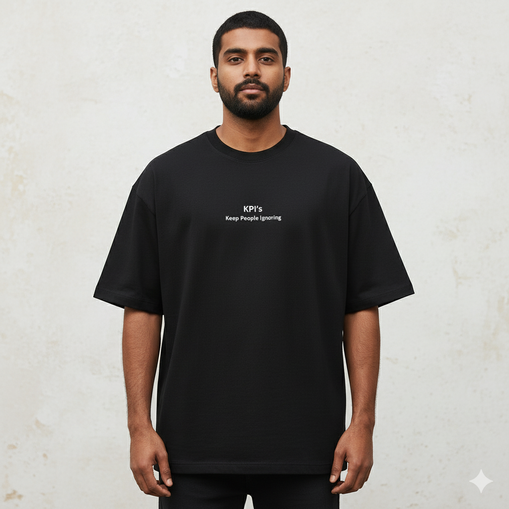 KPIs oversized T shirt