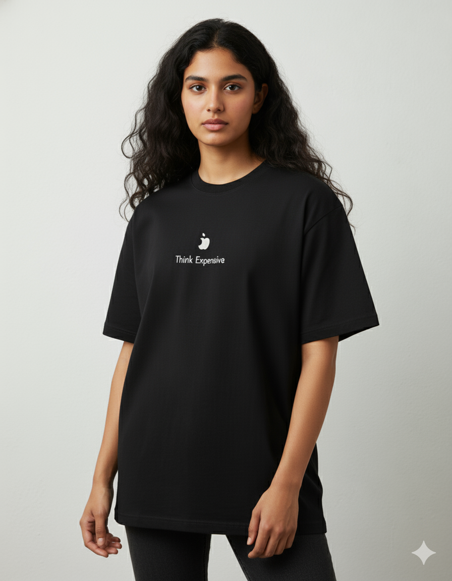 Working on KPIs oversized T shirt